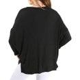 thumbnail image 3 of Women's Oversized Dolman Top, 3 of 4