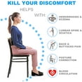 thumbnail image 7 of Changm 4D Massage Silicone Seat Cushion - Non-Slip Baby Sciatica & Back Pain Relief, 7 of 7