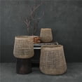 thumbnail image 1 of Zentique ZENWS-B21 L Concave Hand Woven Seagrass Basket, Large, 1 of 1