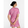 thumbnail image 4 of Joyspun Women's Dreamy Soft Collection Short Sleeve Sleepshirt, Sizes S/M to 2X/3X, 4 of 6