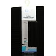 thumbnail image 2 of Mainstays Fabric Shower Curtain, Black, Polyester, 70x72 1 Each, 2 of 2