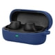thumbnail image 2 of For Sony Wf-c510 Bluetooth Earphones Case Soft Silicone Cover With Anti-lost Buckle - Dark Blue, 2 of 5