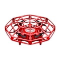 thumbnail image 2 of Kids Flying Toy Hand Control Quadcopter Mini Flying Drone, Rojo, con control remoto, 1 pieza de batería de repuesto Inevent FN000221-08B, 2 of 7