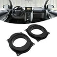 thumbnail image 4 of Speaker Adapter, Colorfast High Strength Simple Installation Professional Door Speaker Adapter Spacer Rings 2pcs With 2 Wire Harness For Car 8X10, 4 of 8