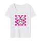 thumbnail image 1 of Camiseta para mujer Recuerdo Cuello redondo Trajes Moda Casual Ajuste regular Cuello redondo L, 1 of 7