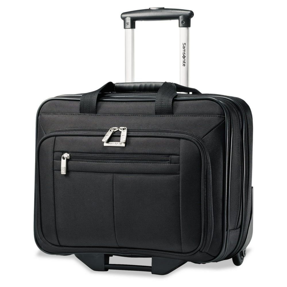 Samsonite® Rolling Business Case, 16 1/2 x 8 x 13 1/4, Black