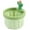Green, variant on Spencer 2pcs Cactus Kitchen Sink Drain Strainer, Press Automatic Dumping Basket, Multi-functional Home Use Sink Draining Basket Filter Net