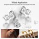 thumbnail image 3 of 200Pcs Earring Backs Anti-allergy Butterfly Earring Clasps Transparent Earring Stoppers for Jewelry Making------Product code 83590, 3 of 3