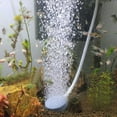 1xAir Stone Aquarium Fish Tank Hydroponic Oxygen Saltwater Aquarium