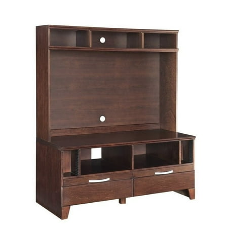 Coaster Cappuccino Transitional Entertainment Wall Unit Coaster Cappuccino Transitional Entertainment Wall Unit