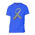 thumbnail image 1 of Autism Awareness Ribbon Mens Short-Sleeve T-Shirt - Royal - 2X-Large, 1 of 1