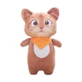thumbnail image 3 of Peluche de animal de peluche color caqui, almohada cómoda de dibujos animados, juguete para abrazar, regalos para abrazar Postura de pie de color caqui, 3 of 8