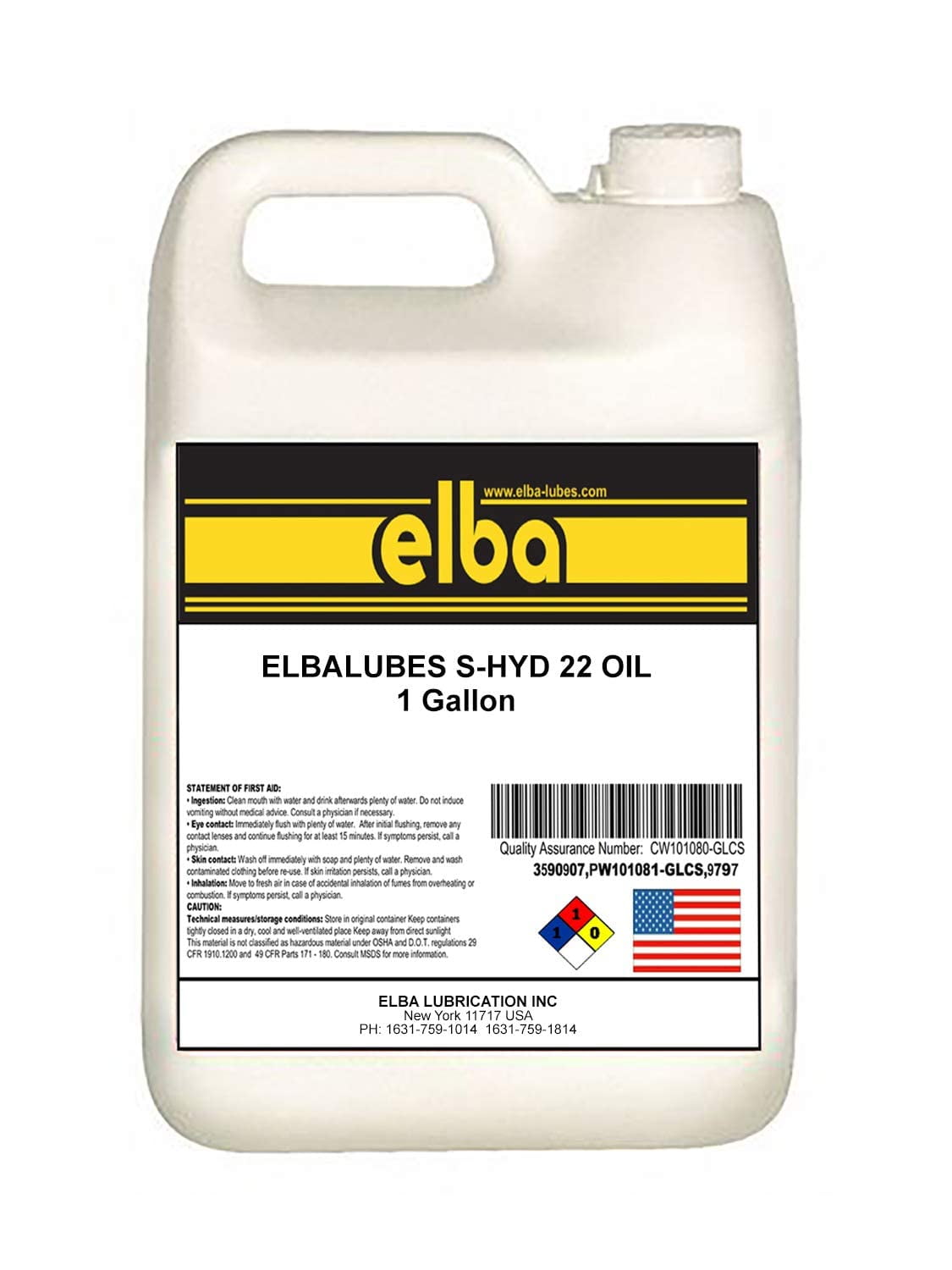 ELBALUBES SHYD 22 Industrial Hydraulic Oil Hydraulic Oil 22 Zinc