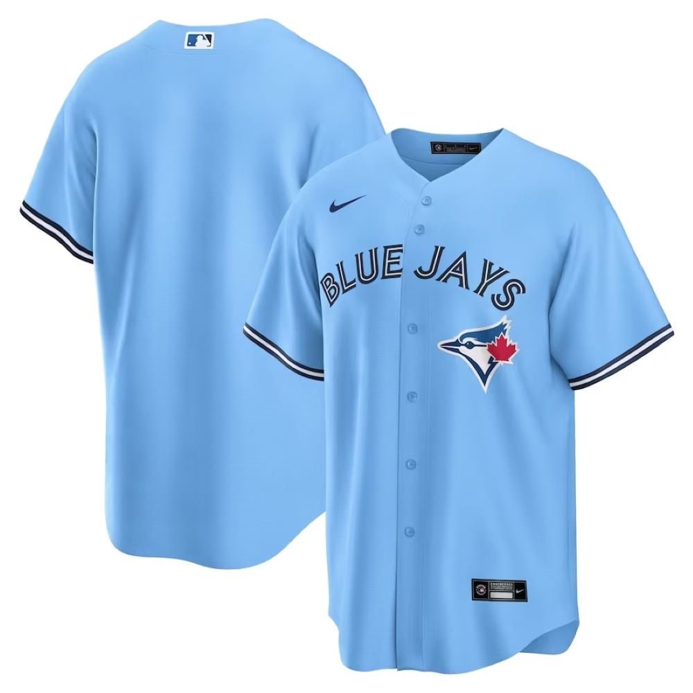 Men's Toronto Blue Jays Nike Powder Blue Alternate Replica Team Jersey ...