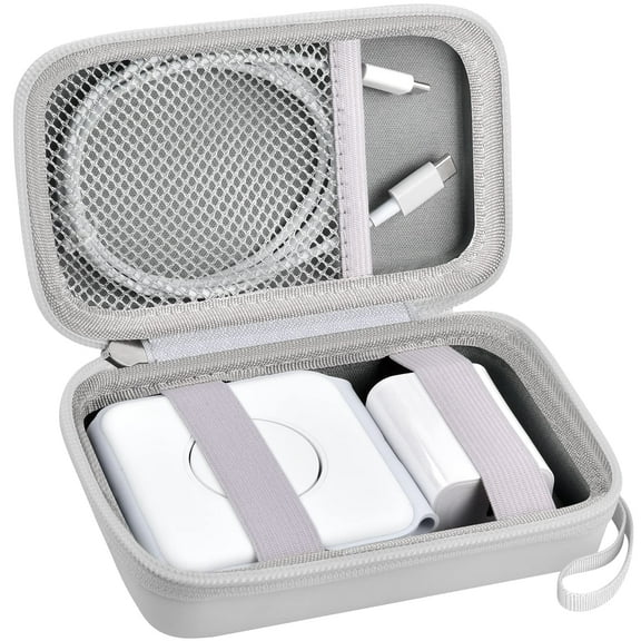 Travel Case for UCOMX for Nano/for Rtops/for Hicober/for Iseyyox 3 in 1 Wireless Charger, White-Box Only