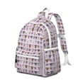 thumbnail image 2 of Cute Pitbull Terriers Dog and Flower Backpack for School,Cute School Bag,Schoolbag with Adjustable Shoulder Straps & Padded Back,13.4"x11"x4.7", 2 of 6
