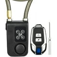 ZYWireless Remote Control Alarm Lock with 115dB Alarm, AntiTheft