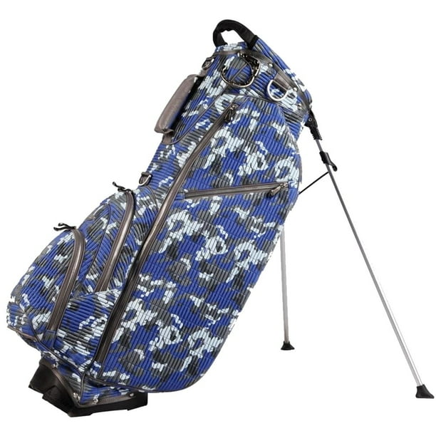 NEW Ouul Golf Ribbed Stand / Carry Bag 5Way Top Ocean Camo Walmart