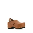 thumbnail image 2 of Jil Sander Caramel Leather Clogs Brown (Women's), 2 of 2