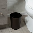 thumbnail image 3 of Bath Bliss 1.3 gal Iron Bathroom Trash Can, Bronze, 3 of 6