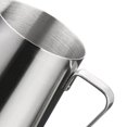 thumbnail image 3 of Bearachild Jarra de café espumoso de acero inoxidable, taza de flores, capuchino, café con leche, tazas de leche, espumadores de leche, arte Juegos de servir café y té, 3 of 6