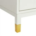 thumbnail image 3 of Pemberly Row Traditional Wood Chest W/ Power Port in White Finish, 3 of 10