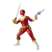 Hasbro Power Rangers Lightning Collection Zeo Red Ranger 6-Inch Premium Collectible Toy with Accessories Action Figure Set