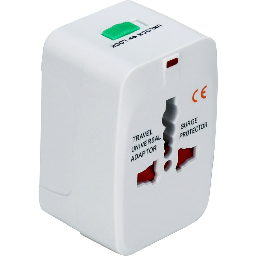 travel universal adaptor surge protector how to use