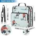 thumbnail image 2 of FORMRS Zipper Binder with Shoulder Strap 2-inch Ring 500 Sheet Capacity File Bag, Ice Play, 2 of 5