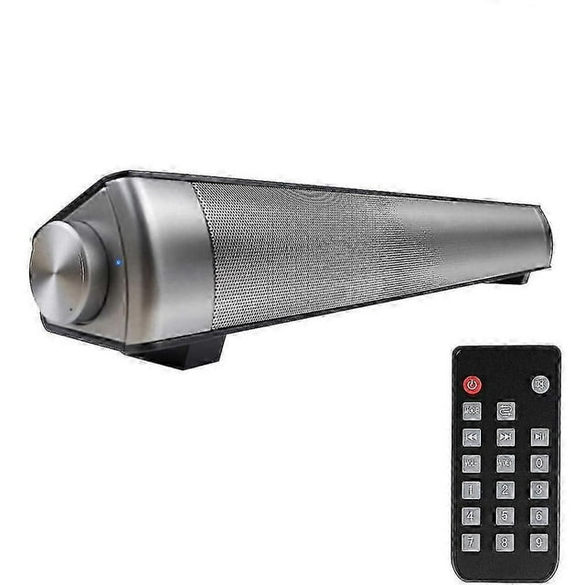Wireless Bluetooth Soundbar with Enhanced Bass for TV and Music Streaming