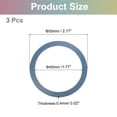 thumbnail image 2 of 3Pcs Magnetic Adapter Ring, Magnetic Wireless Charger Conversion Kit, Blue, 2 of 8