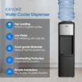 thumbnail image 5 of ICEVOKE Top Load Hot, Room & Cold Water Cooler Dispenser for 3/5 Gal, Child Safety Lock, 5 of 6