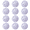 White, variant on GSE Games & Sports Expert 12-Pack Plastic Practice Baseballs, Training Baseballs for All Skill Levels.(Orange)