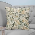 thumbnail image 4 of 20x20 Pillow Covers Set of 2, Sage Green Yellow Botanical Throw Pillow Covers Decorative Couch Cushion Case, Spring Summer Vintage Microfiber Square Pillowcases for Bedroom Car Living Room, 4 of 7