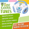 thumbnail image 2 of Reproductor de CD para niños TinyGeeks Tunes + Radio FM + Baterías incluidas + Altavoz adorable para niños y niños pequeños, 2 of 3