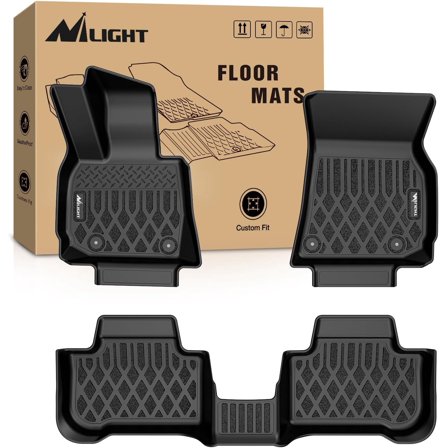 Nilight TPE Floor Mats for BMW X3 2025 2026 All Weather Custom Fit Heavy Duty Floor Liners