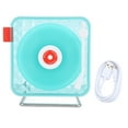 thumbnail image 2 of The Waves Vintage BT Speaker, 3 in 1 Record Player Style Speaker with White Noise Machine, with Ambiance Night Light, Mini Record Player Cute Speaker for Bedroom Living Room, 2 of 7