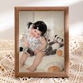 thumbnail image 1 of DPTALR Wooden Photo Frame Lightweight Wall Hanging And Desktop Photo Frame Suitable For Office And Home Decoration, 1 of 6