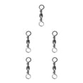 thumbnail image 3 of Greeniant Conectores giratorios de acero al carbono para pesca, 100 piezas, agua salada Flexible, anillo de 12-27mm, accesorios para anzuelos, tamaño Type2 NO2 Greeniant CBP581851, 3 of 4
