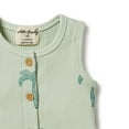 thumbnail image 3 of Wilson+Frenchy Organic Rib Growsuit - Palm Tree (12-18 Months, 10-12 Kg), 3 of 5