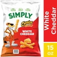 thumbnail image 4 of Simply Cheetos White Cheddar Cheese Snacks 15 oz (Pack of 3) with Free Serving Bowl by OMA, 4 of 10