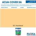 thumbnail image 2 of PINTURA VINILICA ACUA COVER COLOR ATARDECER MATE ACUARIO CUBETA, 2 of 5