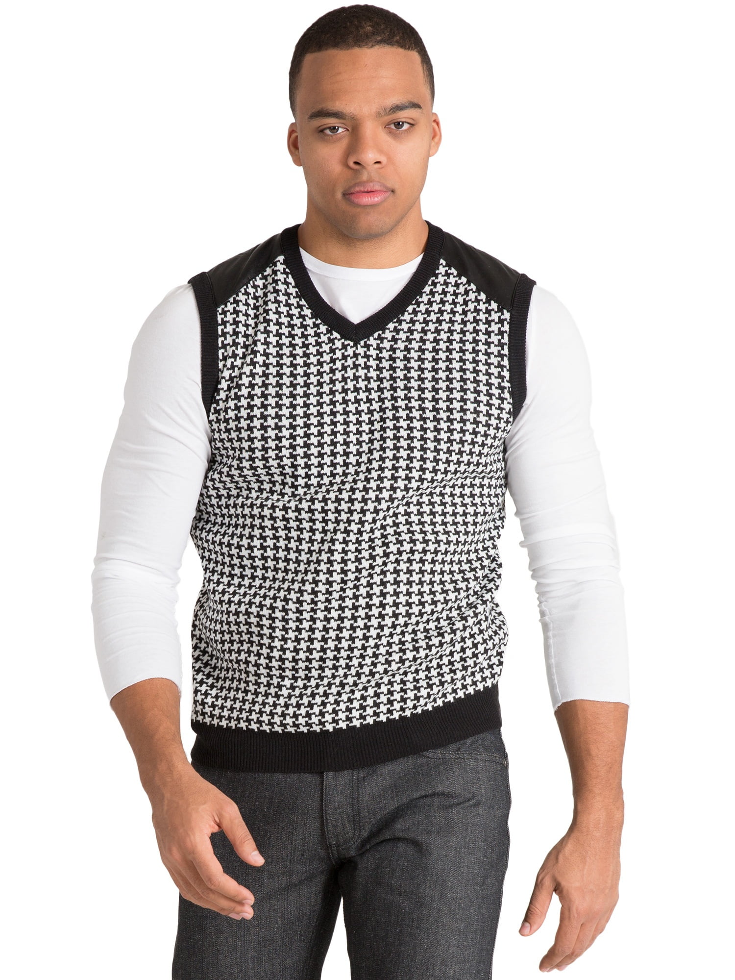 Vibes Gold Label Mens Black/Ecru 