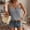 Gray, variant on Yertdoel Tank Tops for Women Summer Sleeveless Thin Straps Loose Casual Camis Blouses with Buttons Daily Cozy Breathable Lightweight Trendy Tops