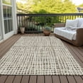 thumbnail image 6 of Addison Rugs Chantille Indoor/Outdoor Transitional Stripes Brown Washable Rectangle Rug, 9' x 12', 6 of 6