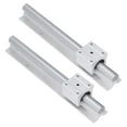 thumbnail image 4 of Guide-Gorge Linéaire, Rails de Guidage Haute Dureté 2 Pcs Petite Friction pour Équipement, 4 of 7