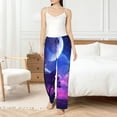 thumbnail image 6 of Lsque Dreamy Colorful Starry Sky Print Women's Pajama Pants, Lounge Pant - Comfortable Home Wear,Elastic Waistband, Stylish Design-Medium, 6 of 9