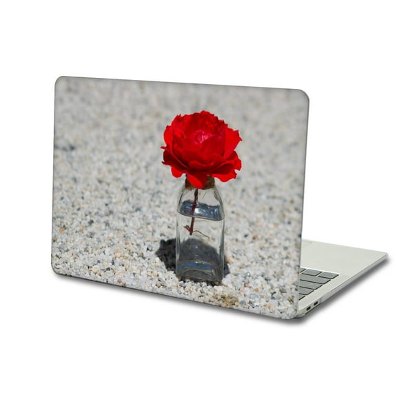 KSK KAISHEK for Old MacBook Pro 15" Case 2015 - 2012 Released Model A1398, Plastic Hard Shell Cover, Flower 0355