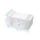 thumbnail image 2 of Mini ventilador de escritorio con luz LED Oficina en casa Ventilador humidificador de refrigeración por aire portátil alimentado por USB, blanco seitruly  HA5887-01B, 2 of 6
