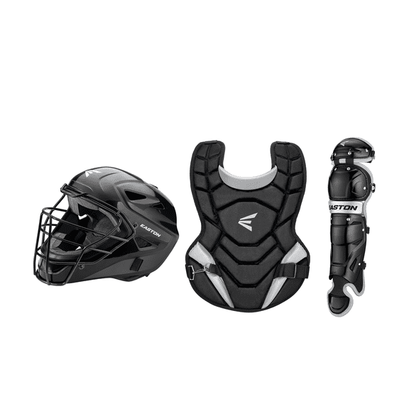 Easton | Black Magic 2.0 Youth Catcher's Gear Kit | Black/Silver